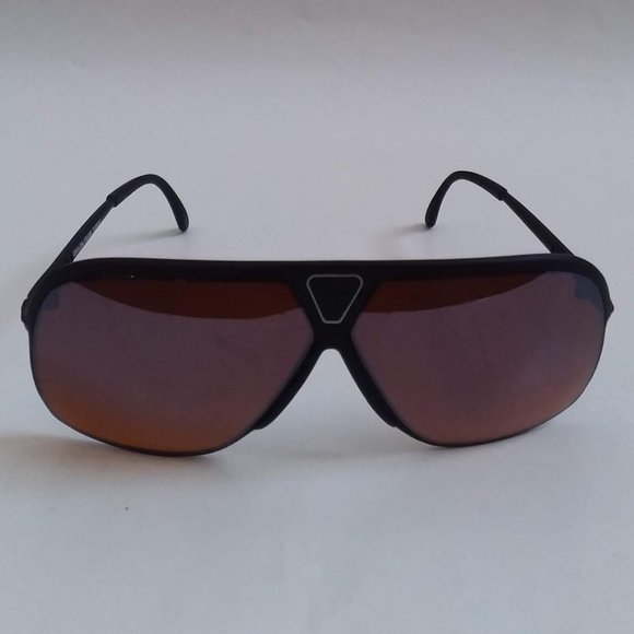 NWOT True Vintage Sports Navigator True Blue Blocker w/ mirror coated sunglasses - Picture 1 of 5